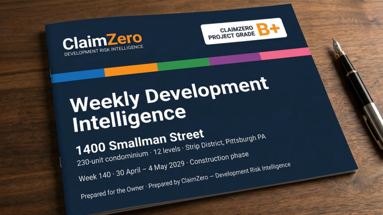 ClaimZero Weekly Development Intelligence Booklet
